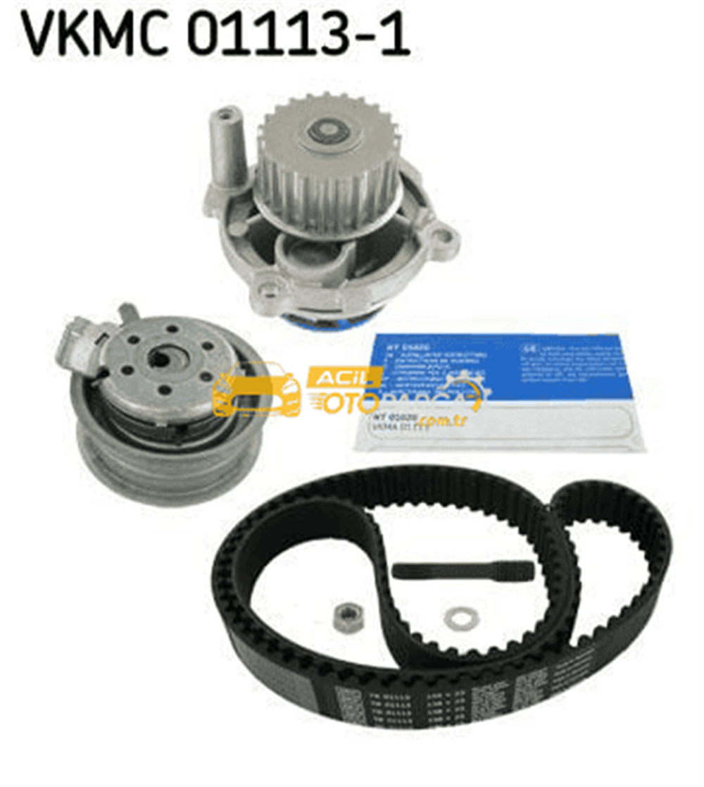 Volkswagen SKF VKMC01113-1 | Triger Tk + Devirdaim 96-02 Golf.4-Polo-Pss-A3-A4-Oct 1.6İ 8V *138Dıs*