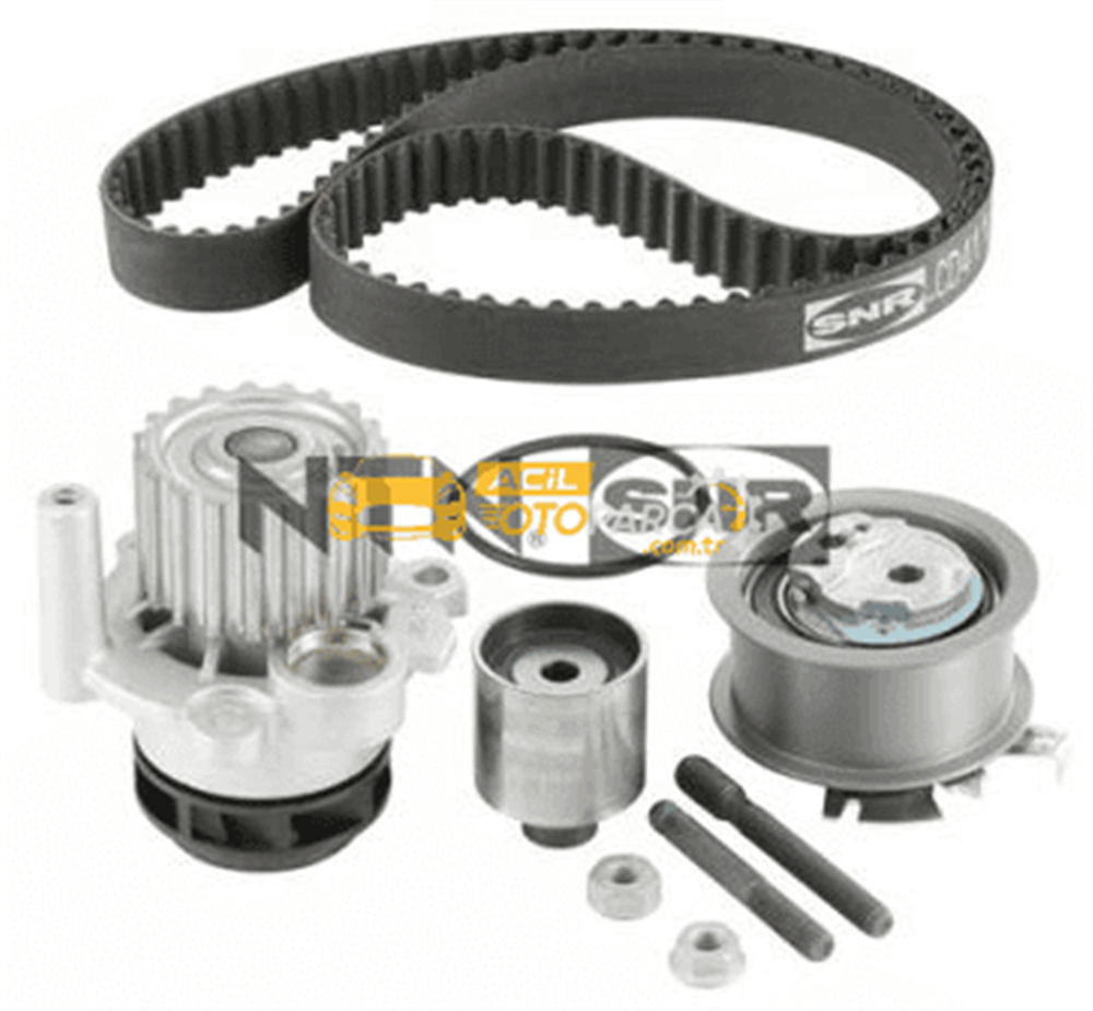 Volkswagen SNR KDP457492 | Triger Seti Su Pompalı A2 00-05 Arosa 00-06 Ibiza 02-09 Polo 01-09 1.9 TDI Amf Bhc Atd Axr