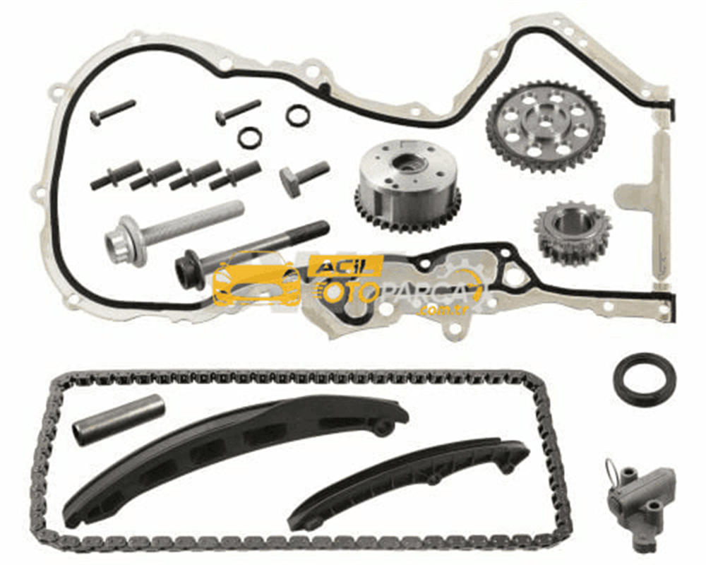 Volkswagen SWAG 30107994 | Eksantrik Zincir Konumlandırıcı Dıslı Conta Kit Seti Fabia Golf VI Jetta Octavia Polo Superb 1,4Tfsı 1,6Fsı Bzg Blf Bts Cavg Cmsa Cnva Cthg Ctja Caxa Caxc 03 -