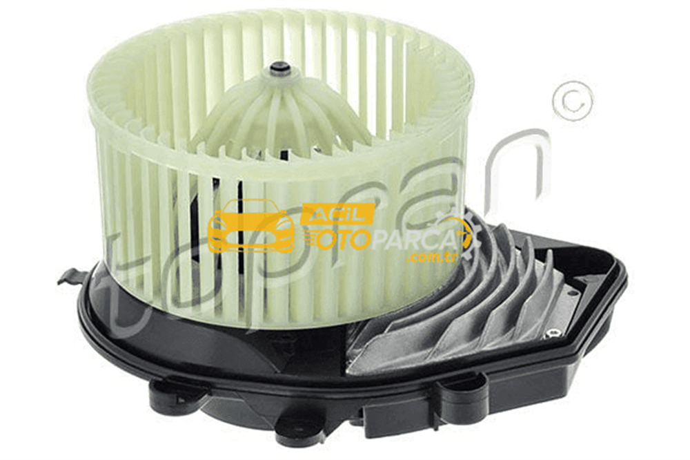 Volkswagen TOPRAN 112406 | Kalorifer Fan Motoru Regulatorlu VW Passat Skoda Superb