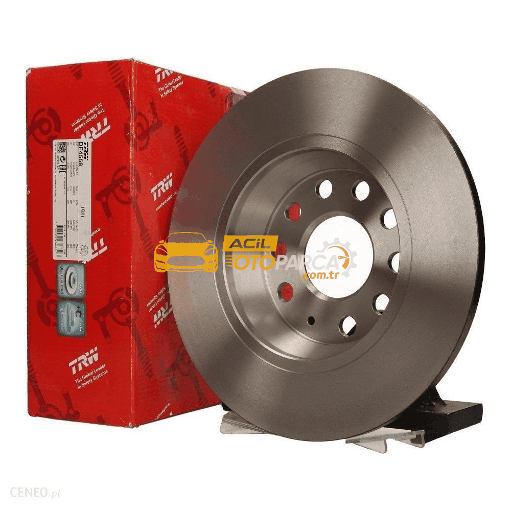 Volkswagen TRW DF4558 | Volkswagen Passat 2005-2010 Arka Fren Disk Takımı