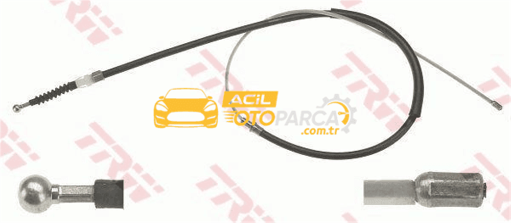 Volkswagen TRW GCH385 | El Fren Teli Arka 04-Golf-.V-Leon-A3
