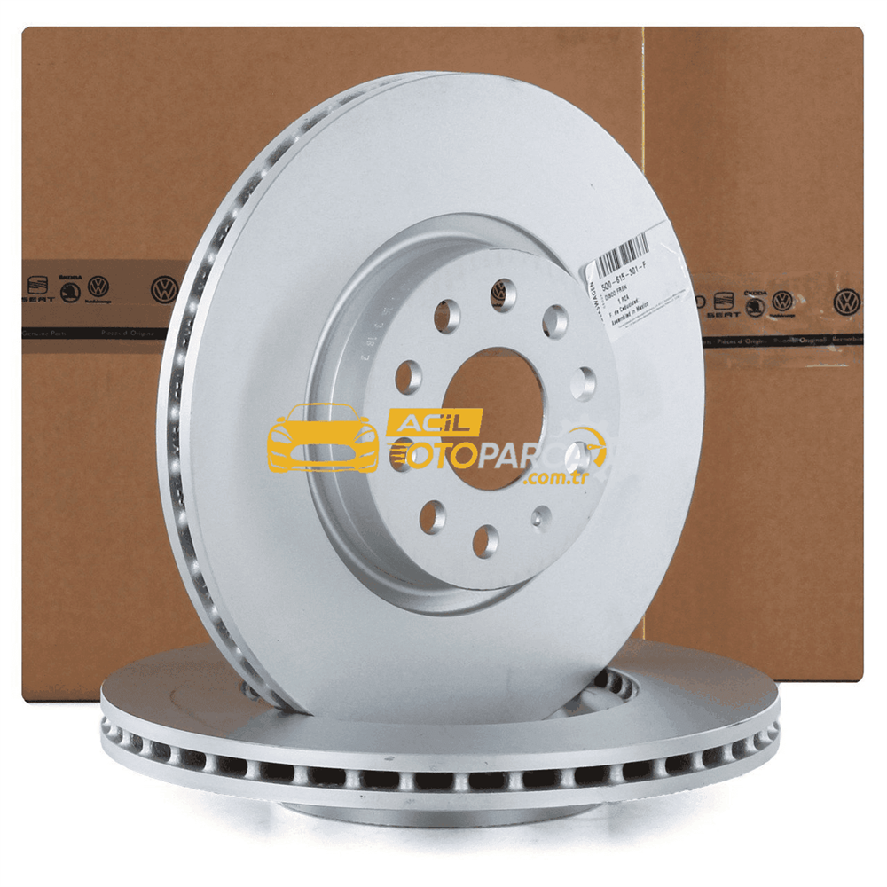 Volkswagen VAG / ORJINAL 5Q0615301F | Volkswagen Scirocco Ön Fren Disk Takımı Orjinal