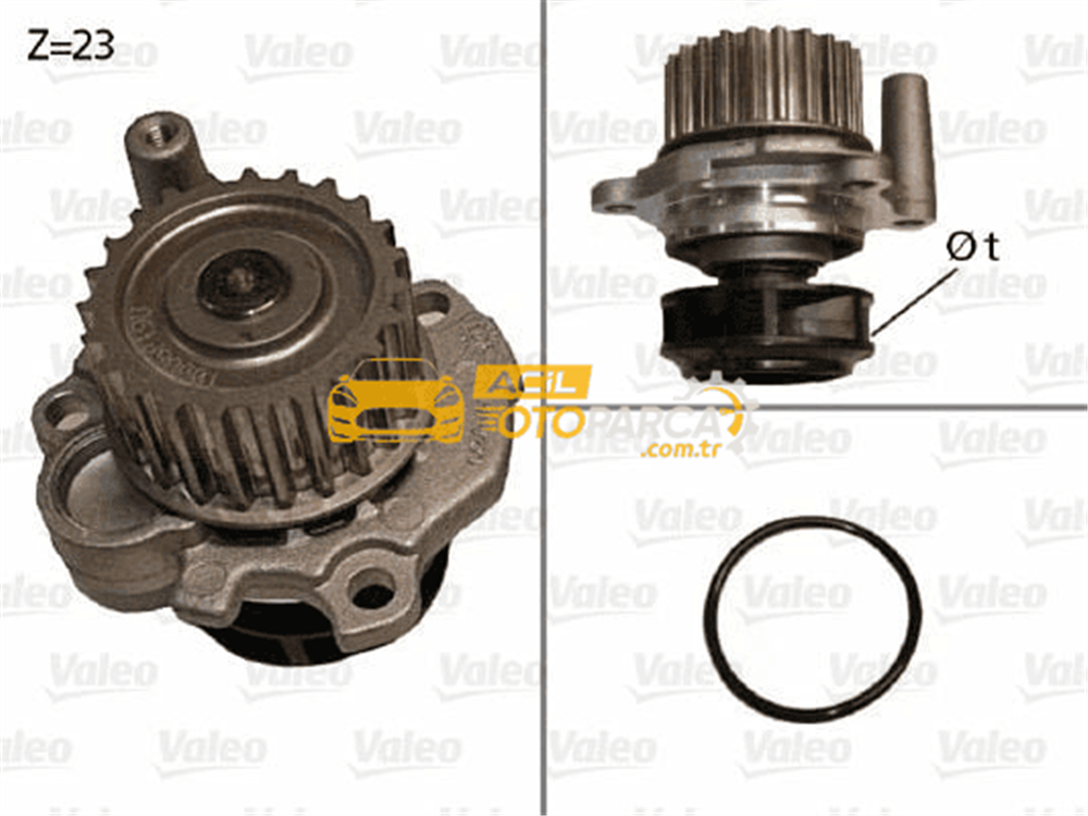 Volkswagen VALEO 506532 | Devirdaim 01-06 Psst-Golf.4 1.6-1.8T 20V