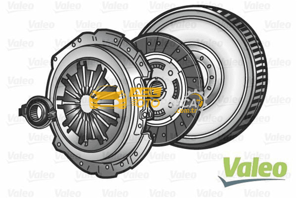 Volkswagen VALEO 835206 | Sabit Volan + Debriyaj + Rulman 01-06 Golf.4 1.9Tdi 101Hp
