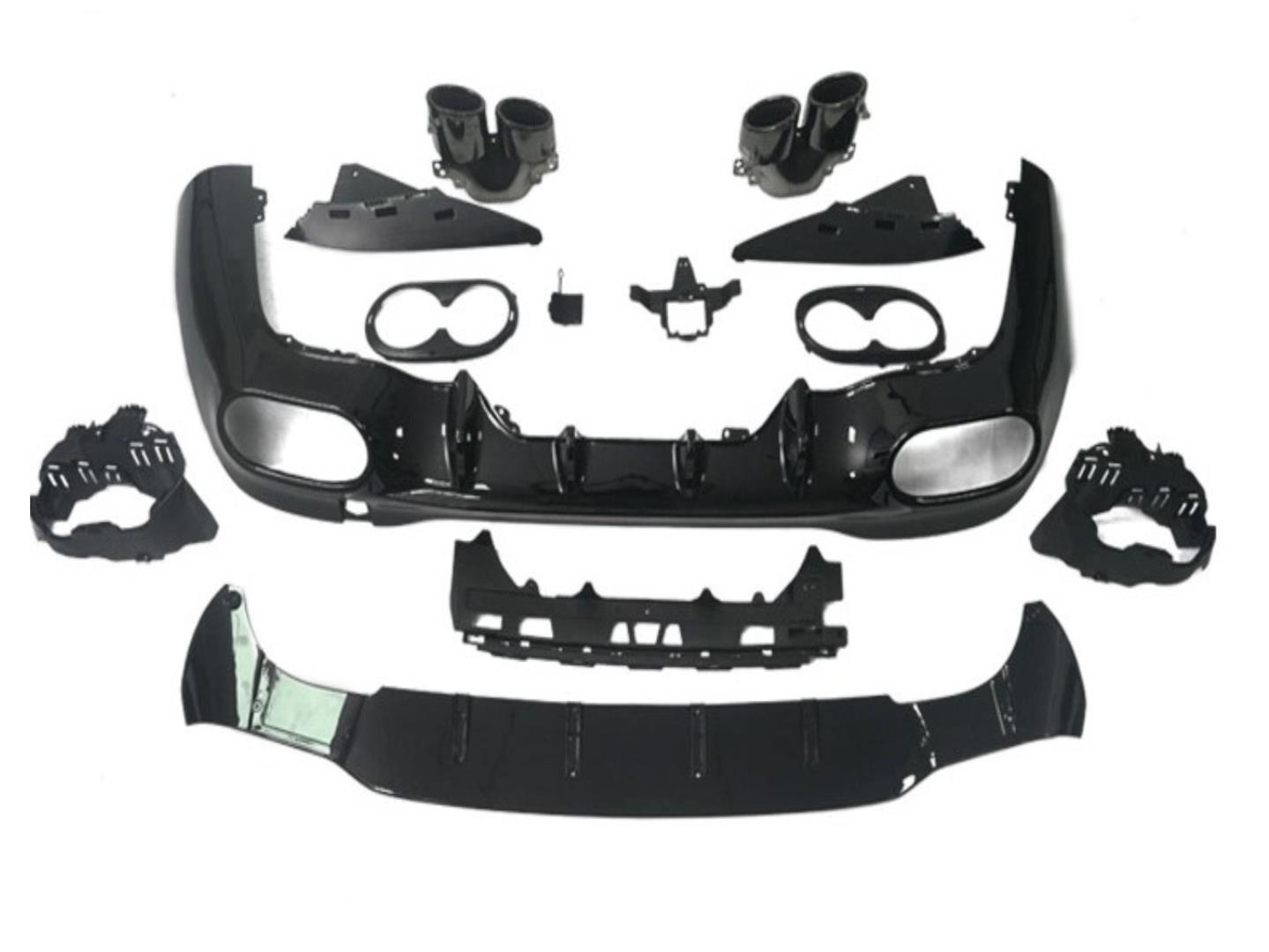W118 CLA IÇIN UYUMLU CLA 45 GÖRÜNÜM FULL BODY KIT (ÖN TAMPON , PANJUR,DIFÜZÖR,EGZOZ) 
