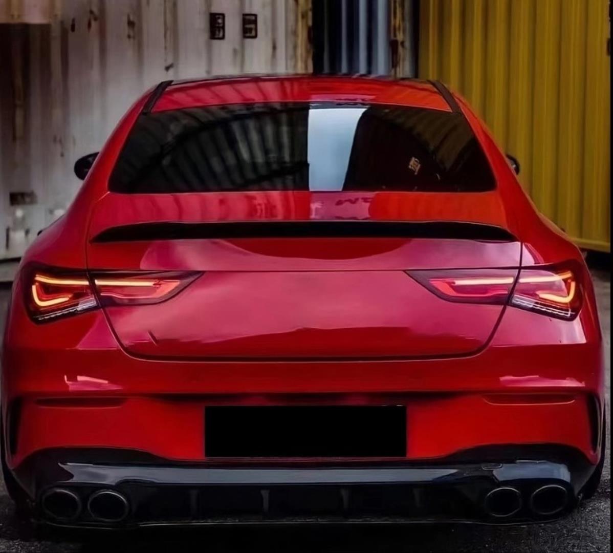 W118 CLA IÇIN UYUMLU CLA 45 GÖRÜNÜM FULL BODY KIT (ÖN TAMPON , PANJUR,DIFÜZÖR,EGZOZ) 