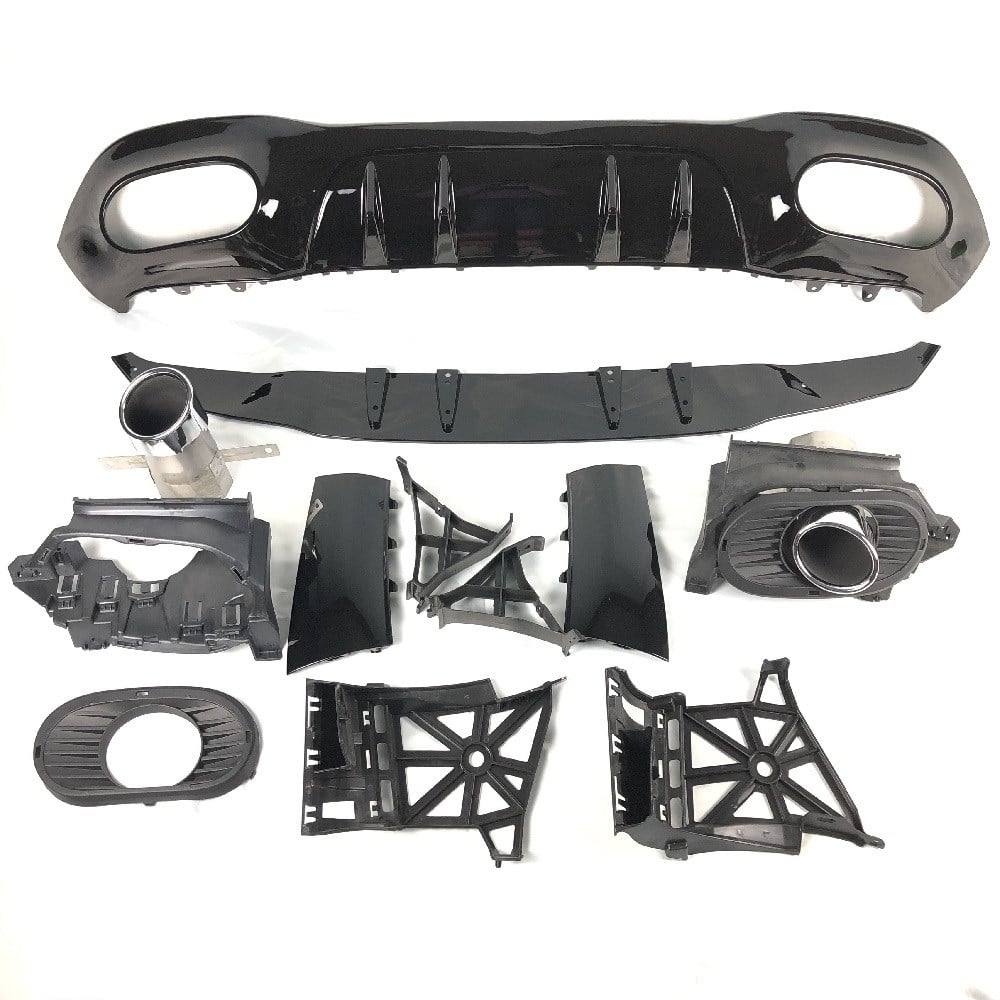 W177 DİFÜZÖR A35 KROM EGSOZ UCU 4D