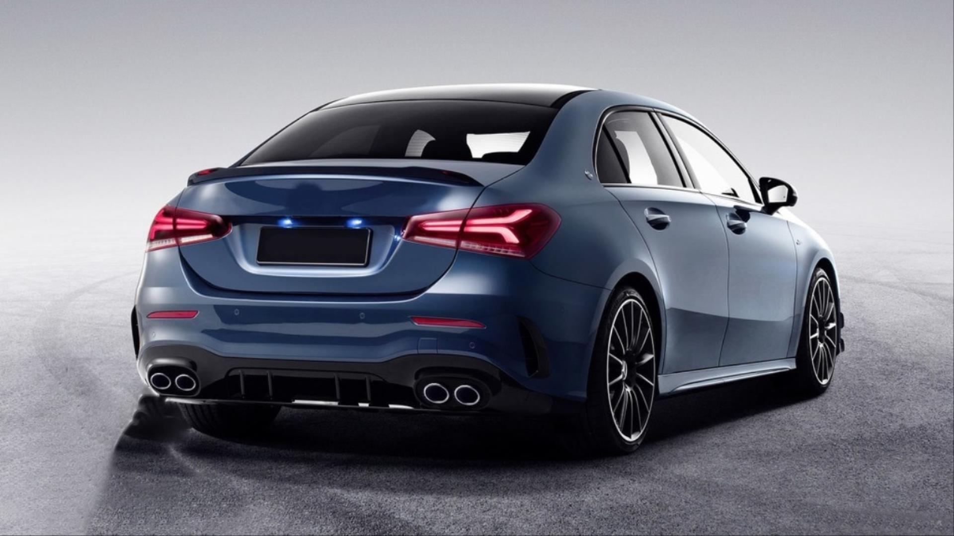 W177 SEDAN 2019+ DIFÜZÖR & EGZOZ SETI - SILVER EGZOZ ILE 