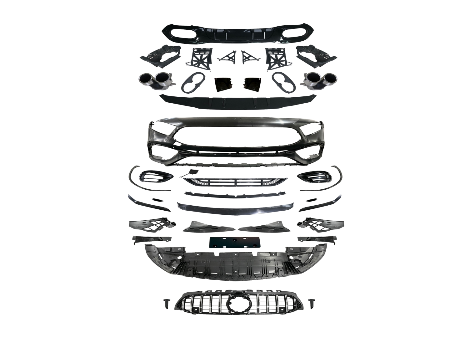 W177 SEDAN IÇIN UYUMLU A45 BODY KIT (Amg Tampon için)