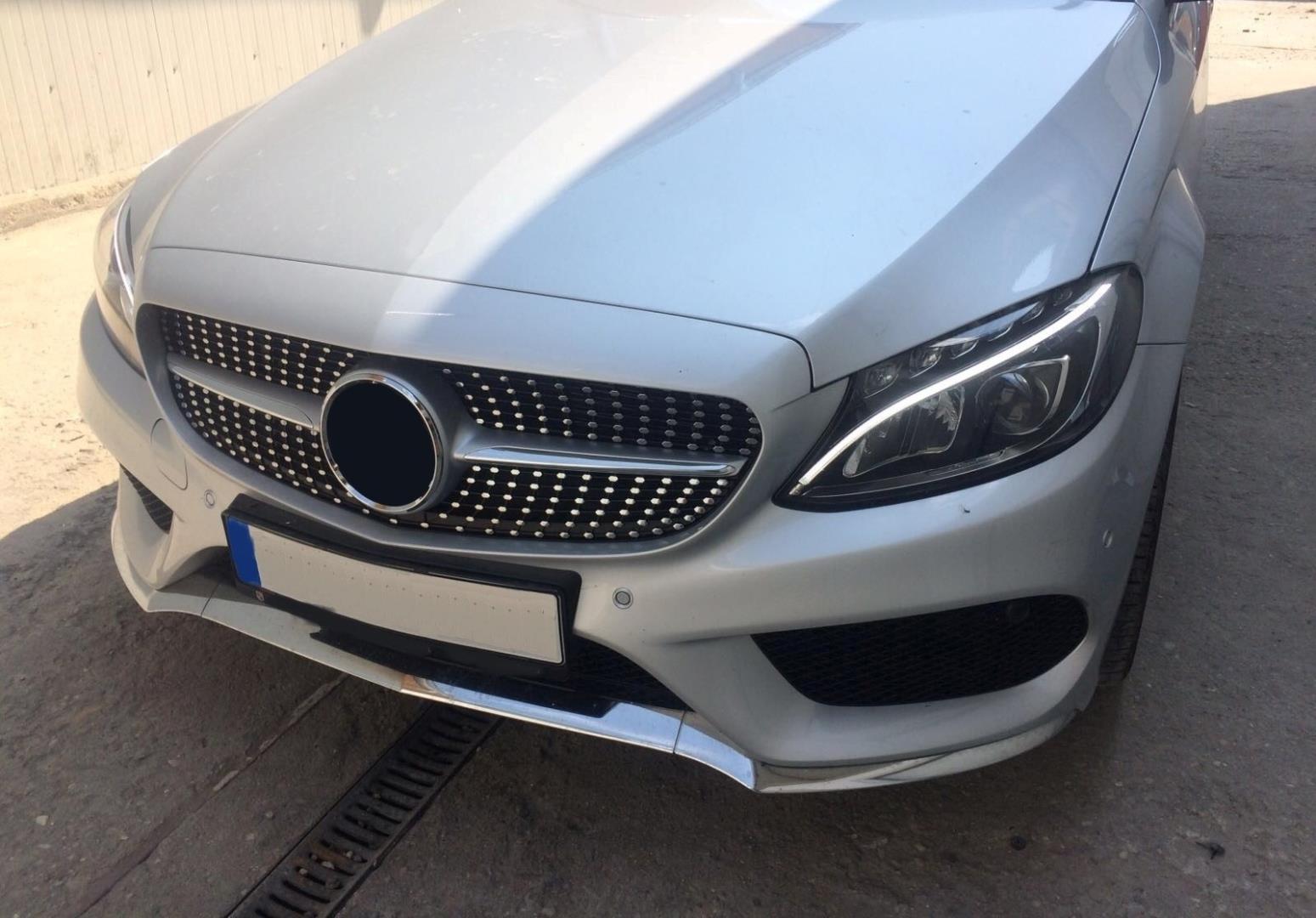 W205 2019+ C SERISI IÇINUYUMLUDIAMOND PANJUR - GRI 