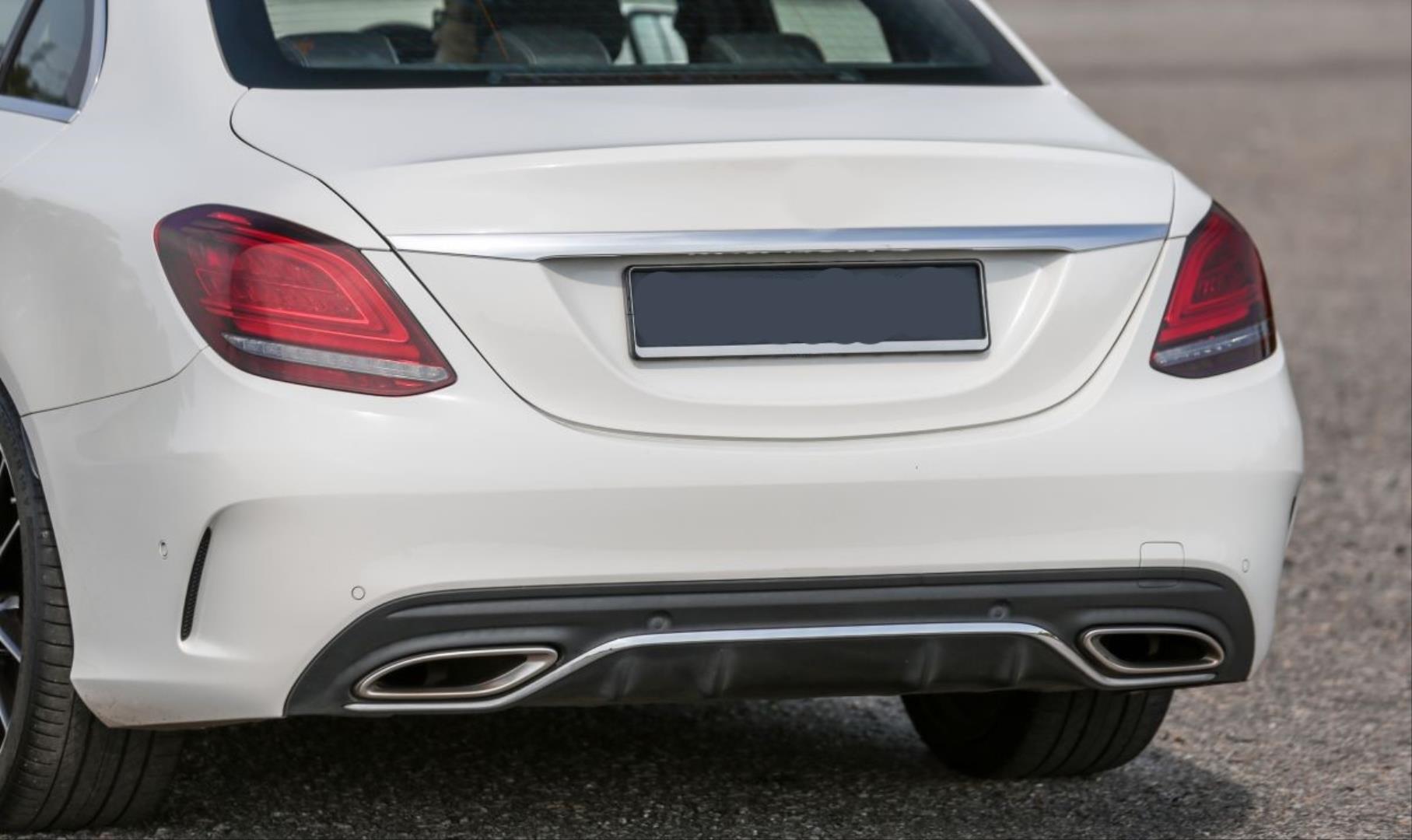 W205 C SERISI IÇIN UYUMLU MAKYAJLI AMG  GÖRÜNÜM TAMPON SETI  (   AMG DÖNÜSÜM )    
