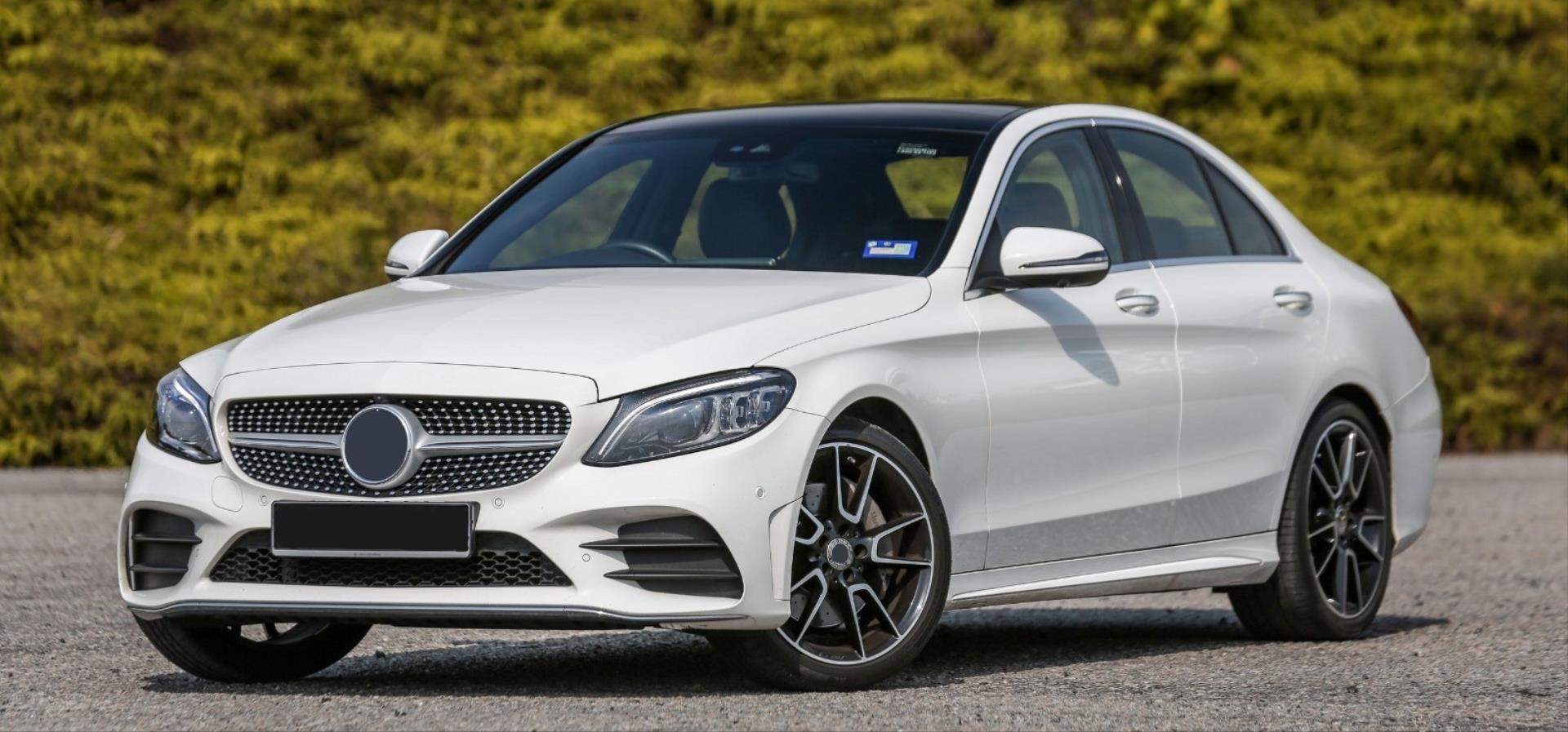 W205 C SERISI IÇIN UYUMLU MAKYAJLI AMG  GÖRÜNÜM TAMPON SETI  (   AMG DÖNÜSÜM )    