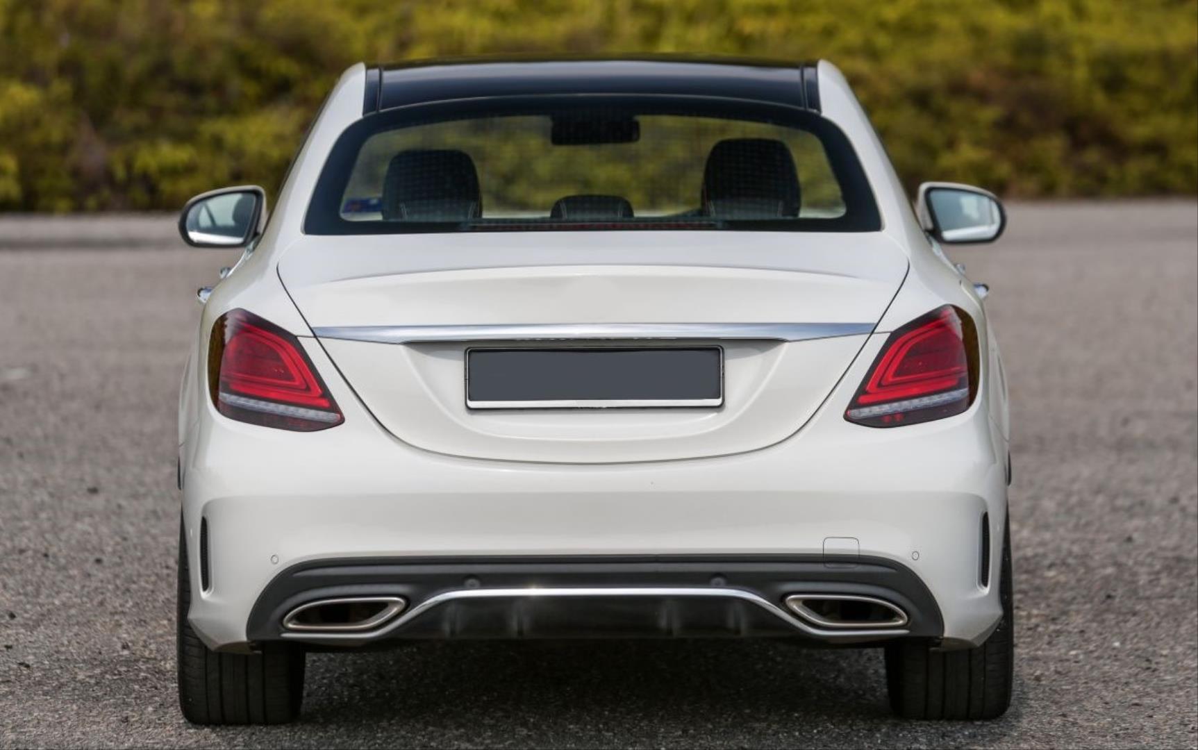 W205 C SERISI IÇIN UYUMLU MAKYAJLI AMG  GÖRÜNÜM TAMPON SETI  (   AMG DÖNÜSÜM )    