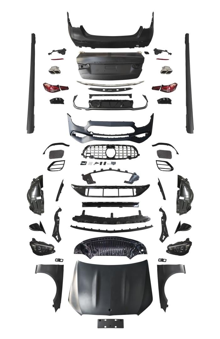 W212 (2014-2016) LCI  İÇİN 2020+ W213 E63 GÖRÜNÜM FULL FACELIFT BODY KIT    