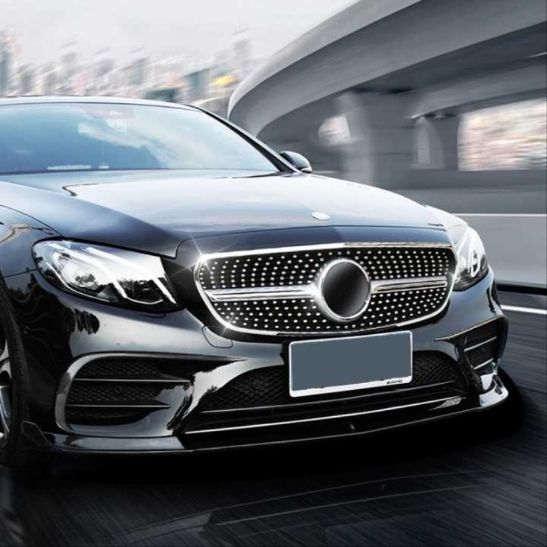 W213 2016-2019 E & C238 COUPE IÇIN E63 ÖN TAMPON BIÇAKLARI
