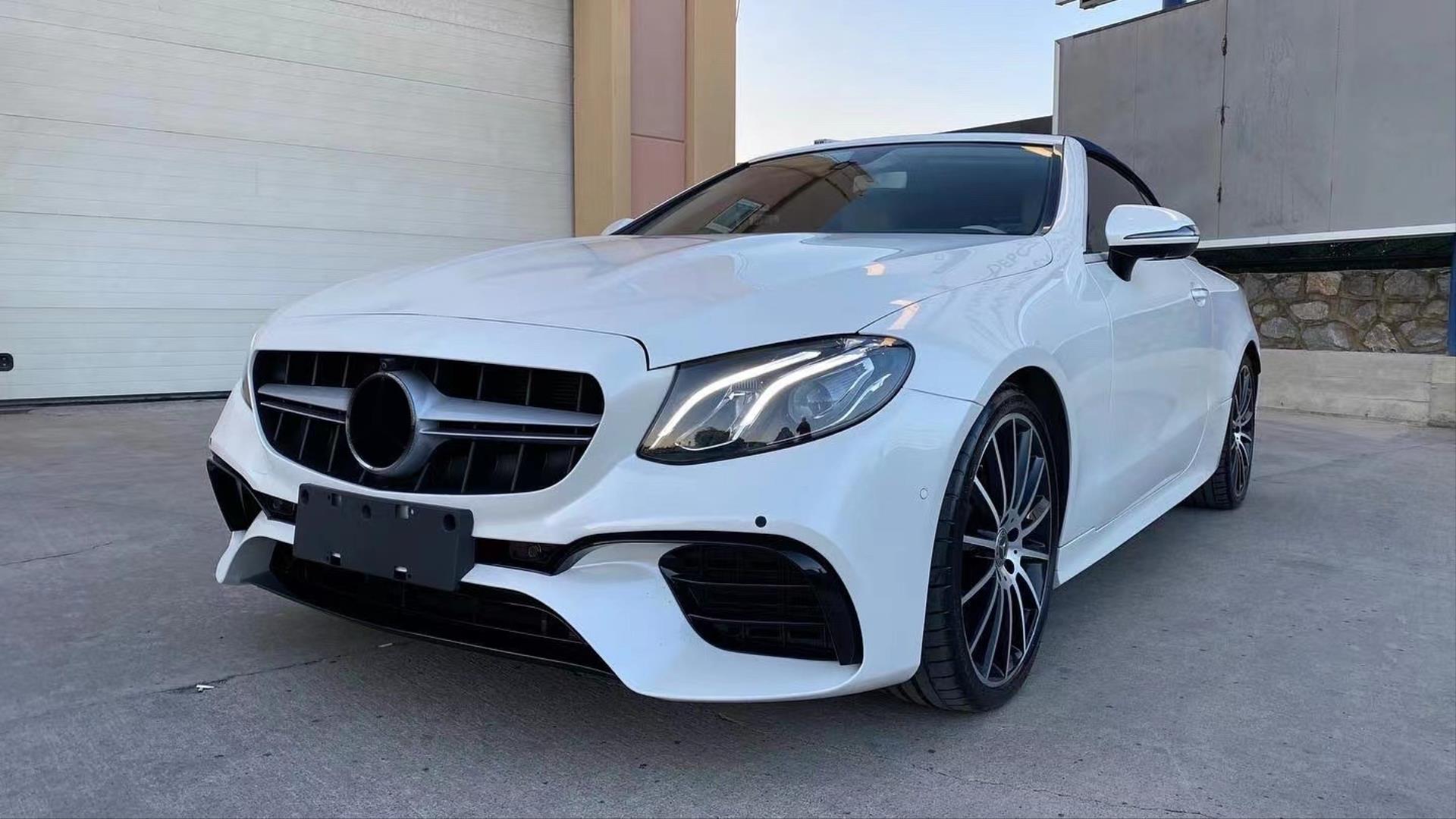 W213 2016+ E SERISI IÇIN UYUMLU E63 ÖN TAMPON & PANJUR SETI