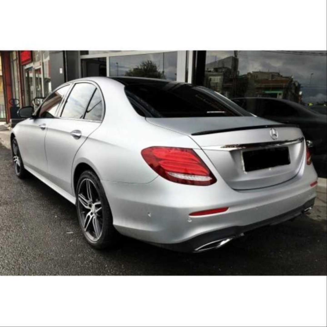 W213 E SERISI 2016-2019 IÇIN UYUMLU GTS SPOILER - PIANO BLACK  