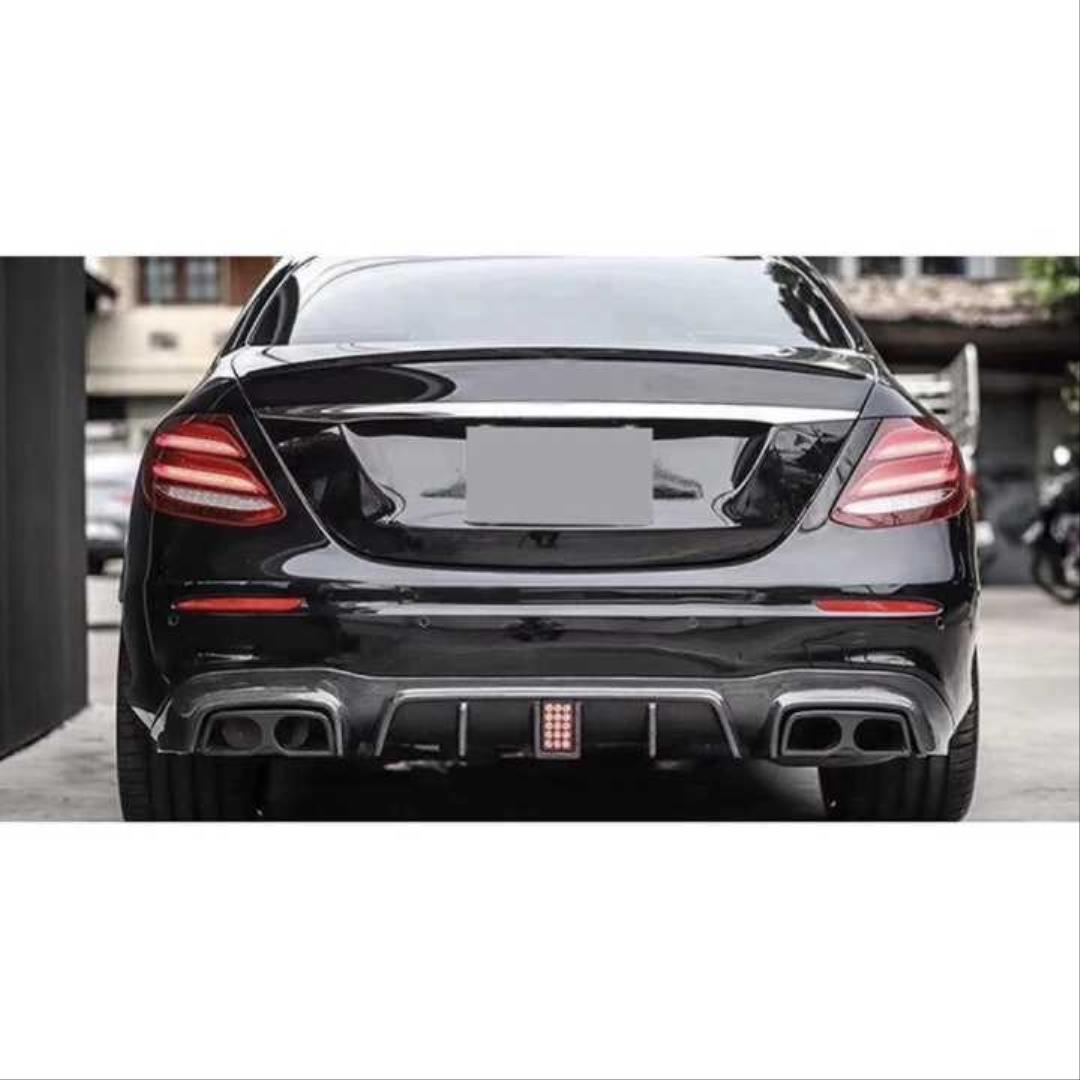 W213 E SERISI IÇIN BRBUS DIFÜZÖR & EGZOZ SETI (AMG SEDAN) 2017+  