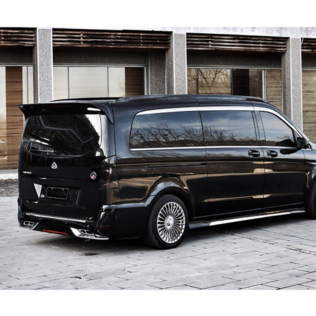 W447 VITO IÇIN UYUMLU AERO KIT (TAVAN RAYI-SPOILER-MOON VISOR)  