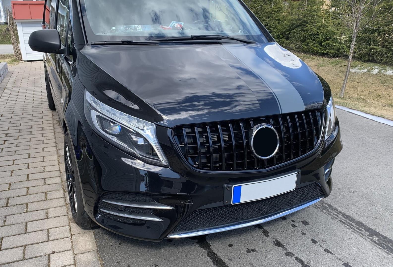 W447 VITO IÇIN UYUMLU GTR PANJUR - SIYAH  
