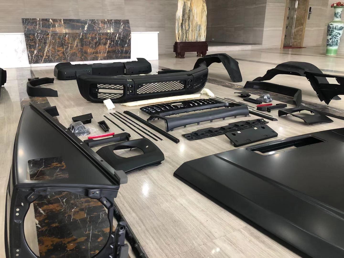 W463 G SERISI IÇIN UYUMLU G63 GÖRÜNÜM BODY KIT FULL SET (2004-2018)  