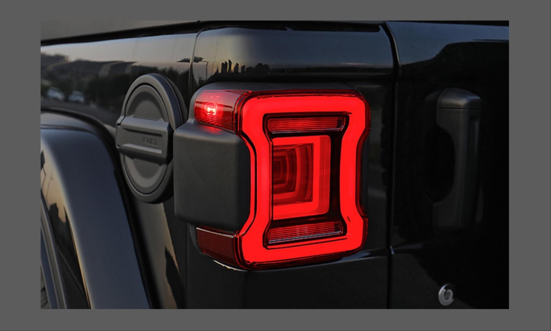 WRANGLER 08-17 IÇIN UYUMLU 3D LED STOP   