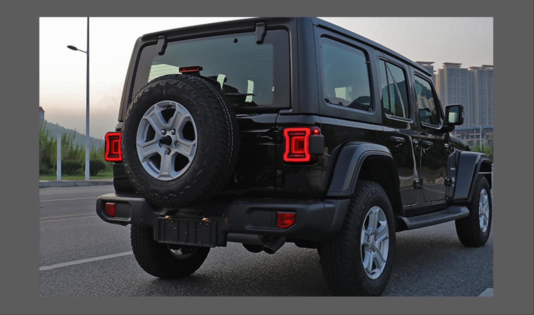 WRANGLER 08-17 IÇIN UYUMLU 3D LED STOP   