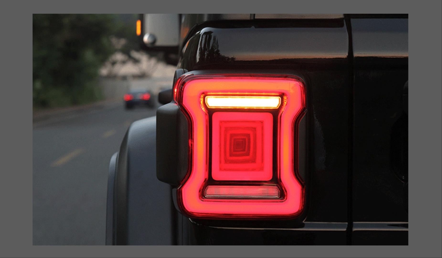 WRANGLER 08-17 IÇIN UYUMLU 3D LED STOP   
