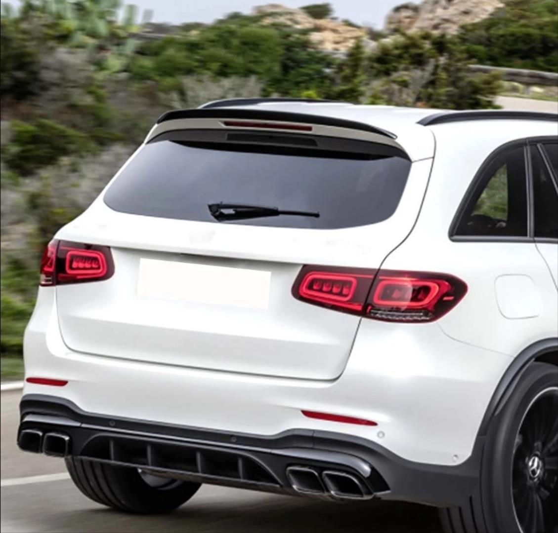 X243 GLC 2020+ GLC43 SPOILER PIANO BLACK (PARLAK SIYAH) 