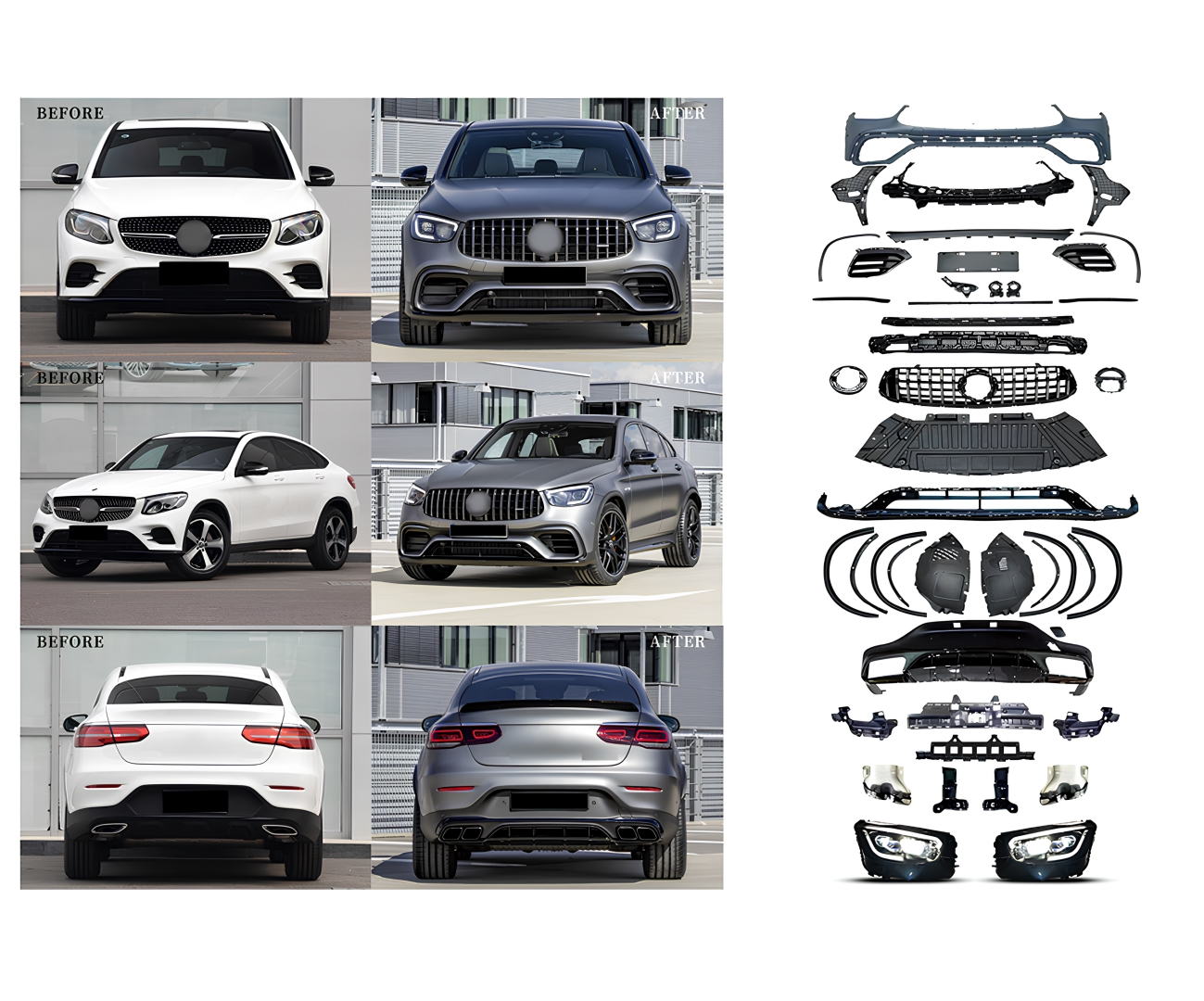 X253 COUPE 63S FACELIFT BODY KIT