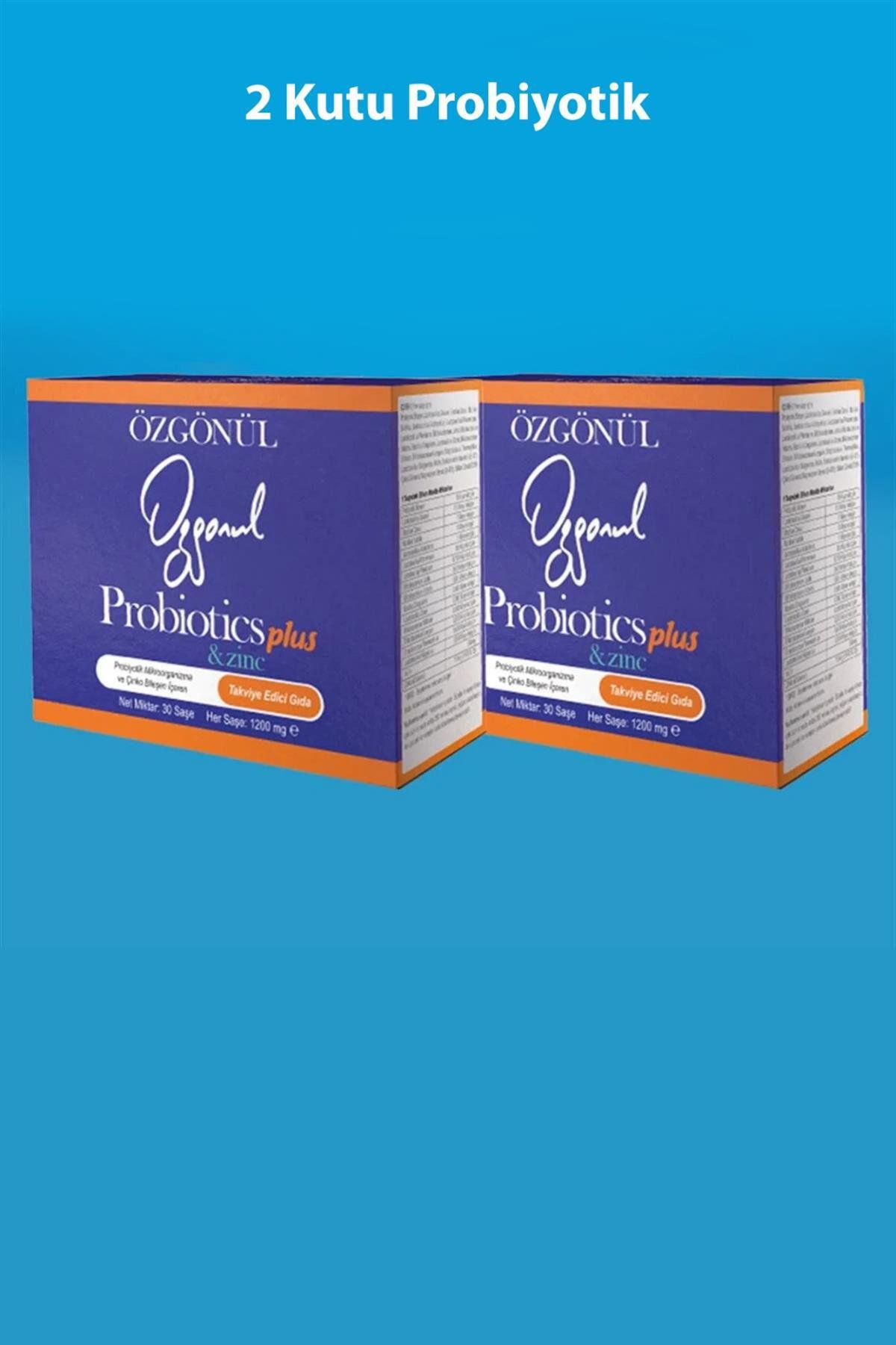 2'li Özgönül Probiotics Plus & Zinc