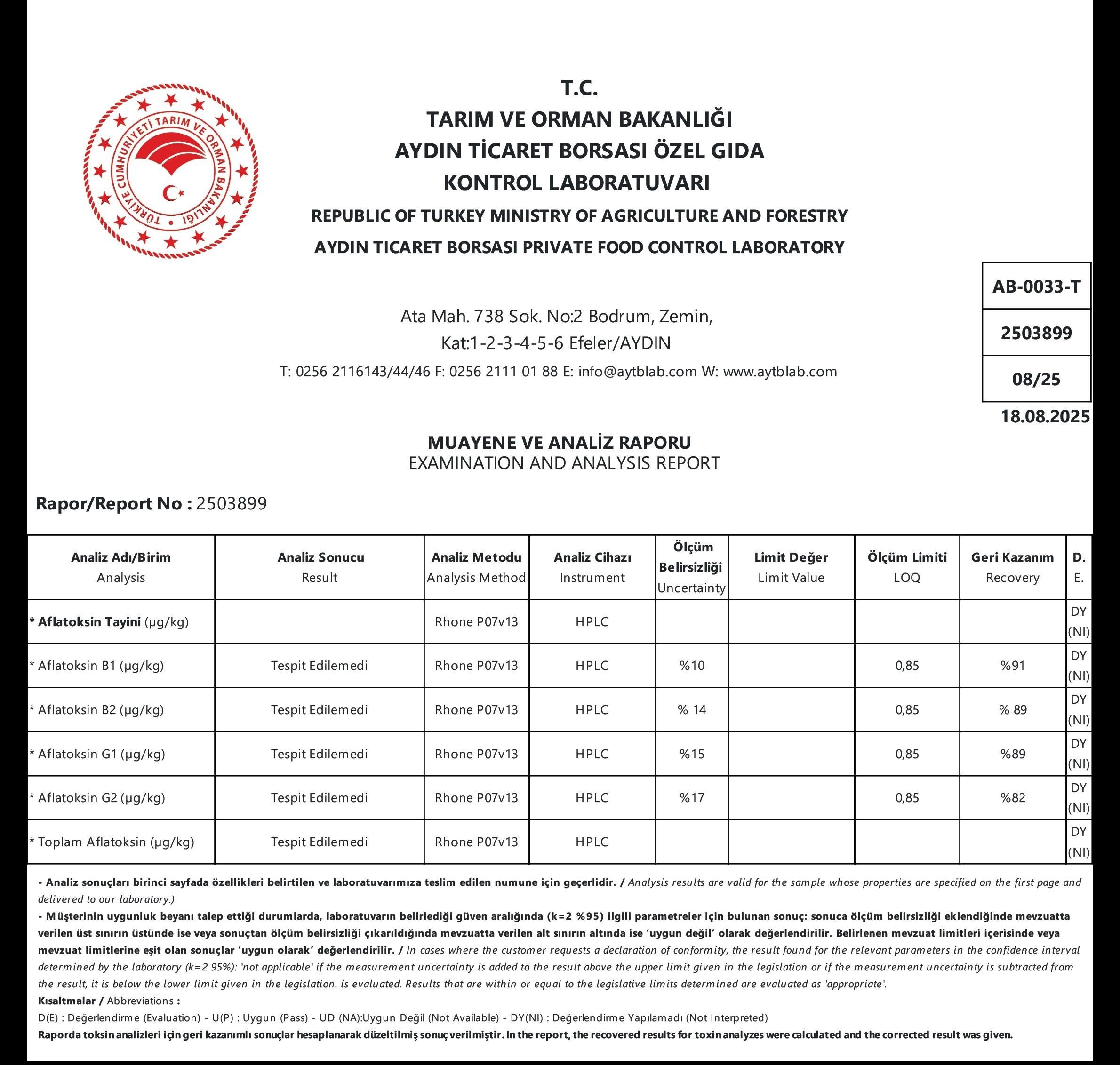Dağ İnciri 500 Gram