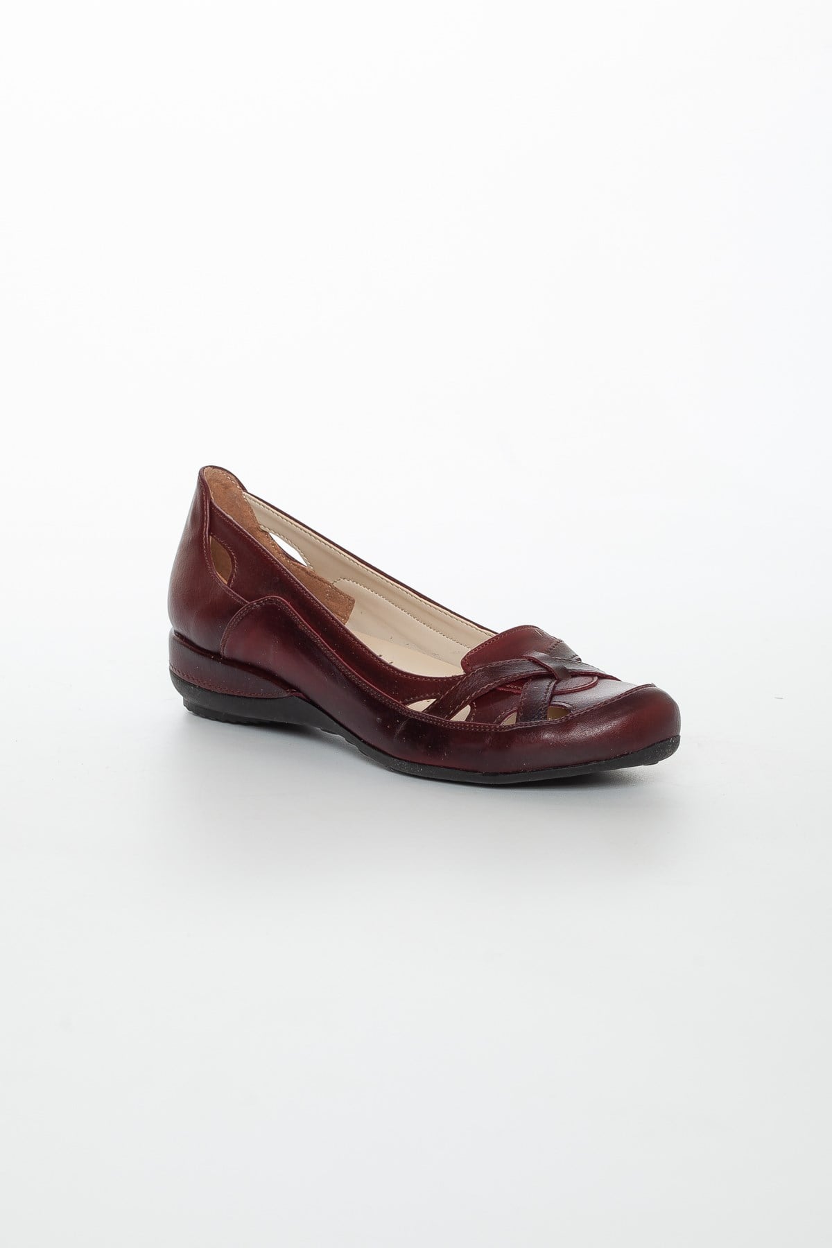 Kafes Model Bordo Kadın Babet