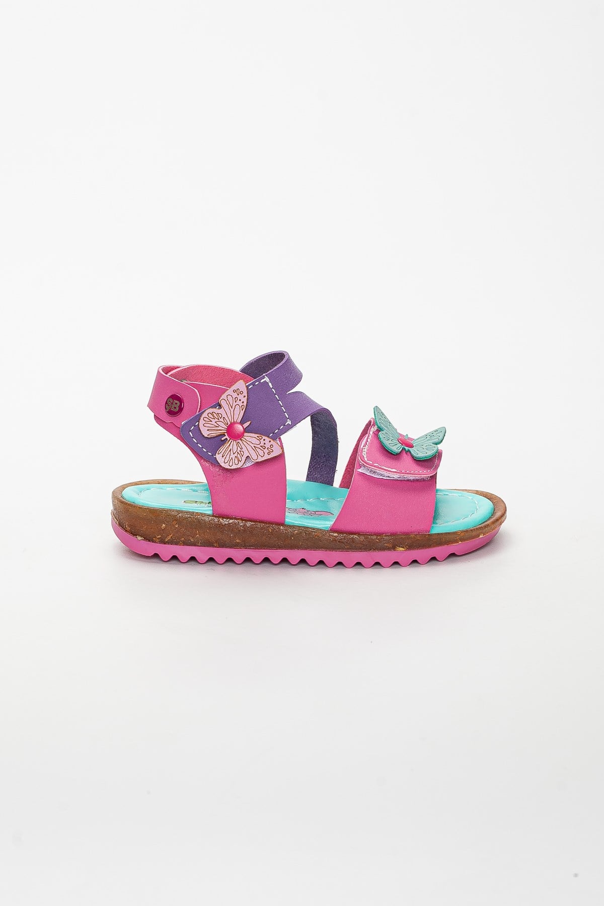 KELEBEK İLKADIM BEBE KIZ SANDALET MOR