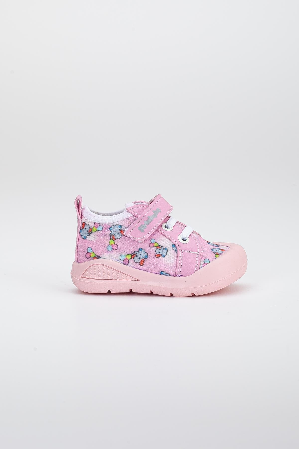 KETEN ŞEFFEF VE BEYAZ TABAN BEBEK ÇOCUK CONVERSE FUŞYA