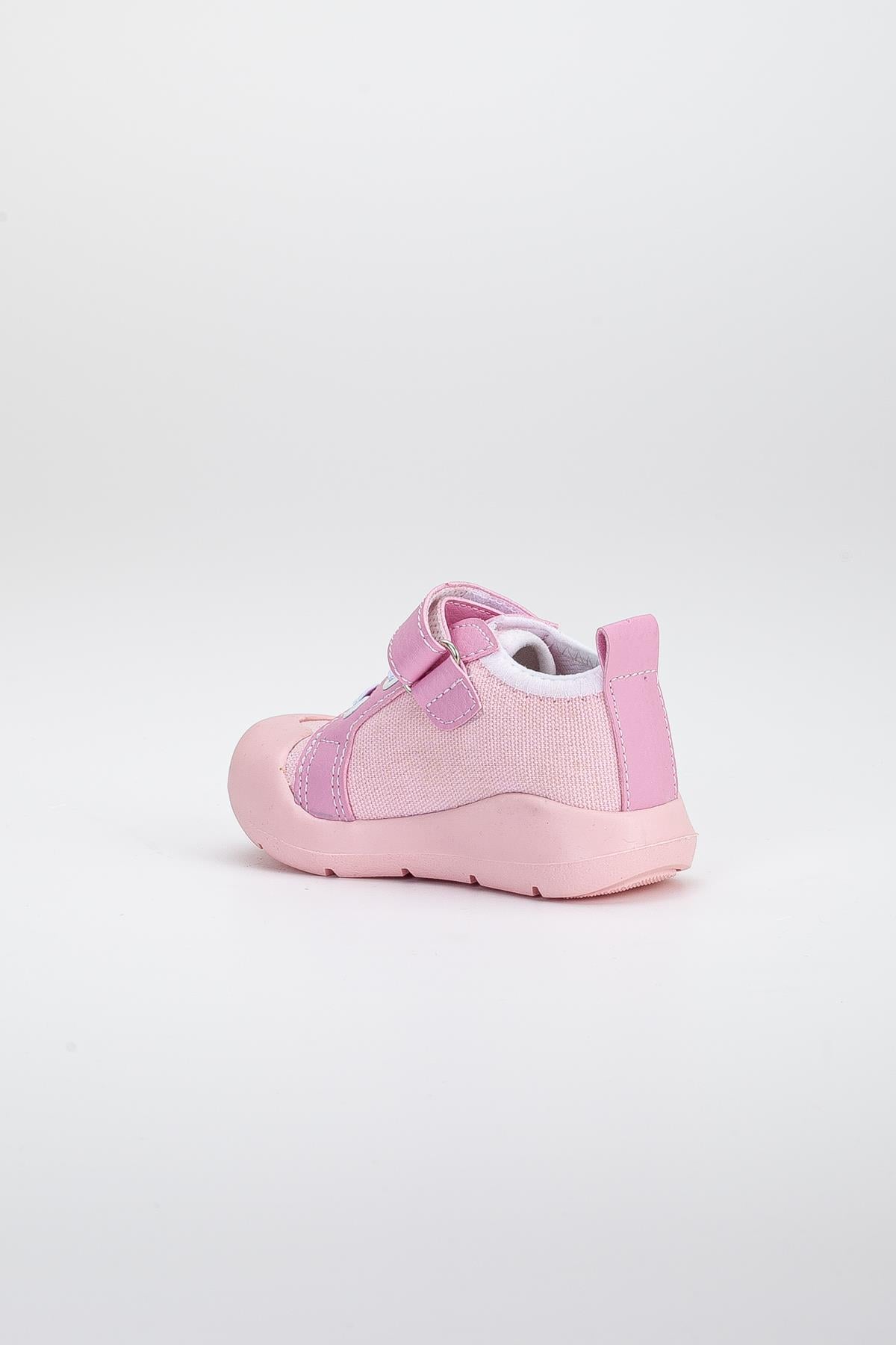 KETEN ŞEFFEF VE BEYAZ TABAN BEBEK ÇOCUK CONVERSE PEMBE