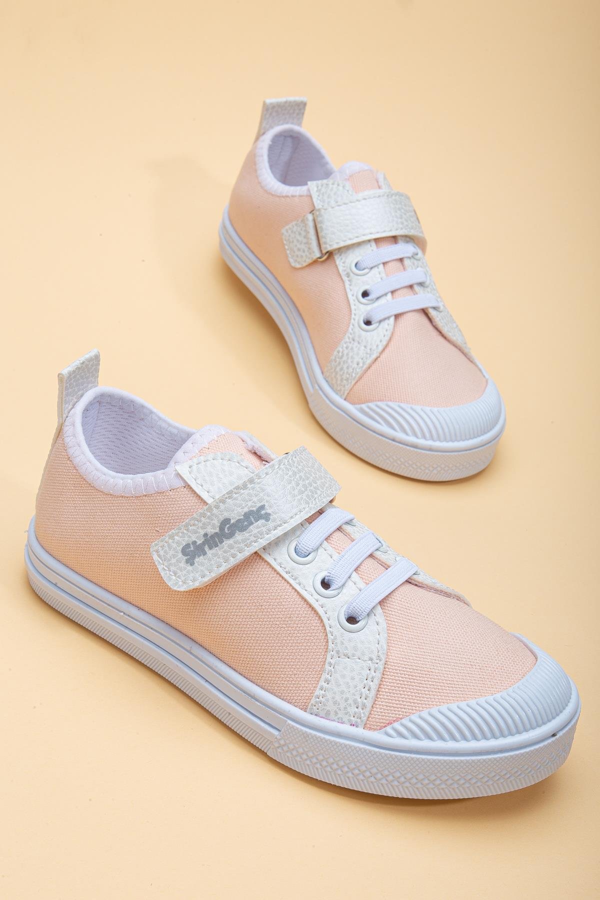 KETEN ŞEFFEF VE BEYAZ TABAN BEBEK ÇOCUK CONVERSE SOMON
