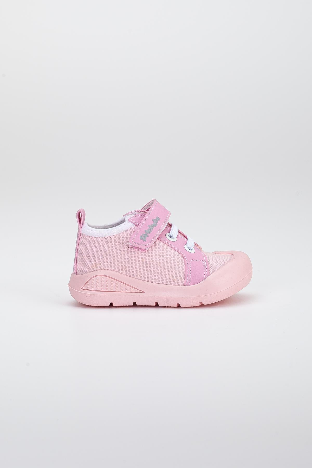 KETEN ŞEFFEF VE BEYAZ TABAN BEBEK ÇOCUK CONVERSE PEMBE