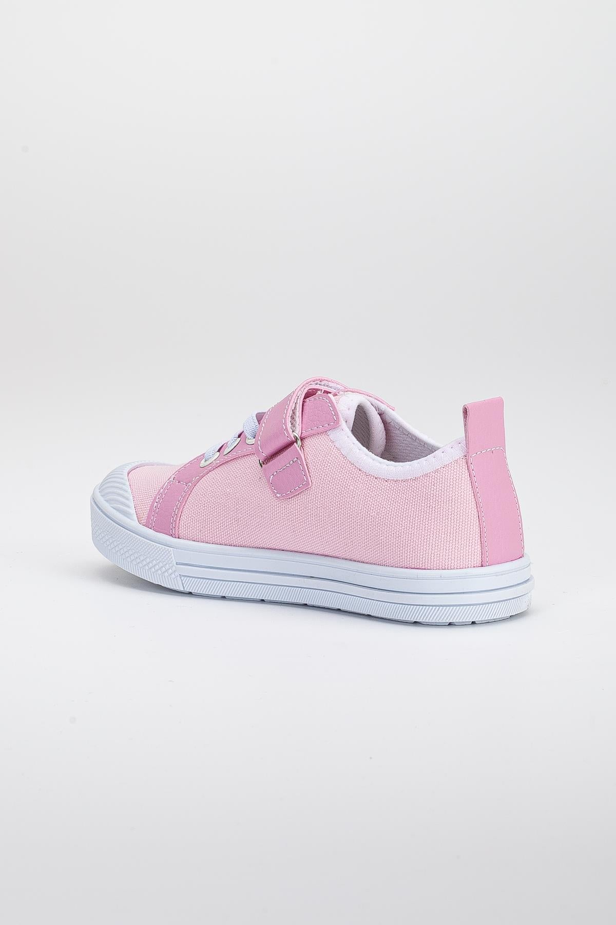 KETEN ŞEFFEF VE BEYAZ TABAN BEBEK ÇOCUK CONVERSE PEMBE