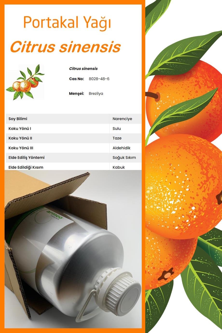 ORANGE OIL, SWEET