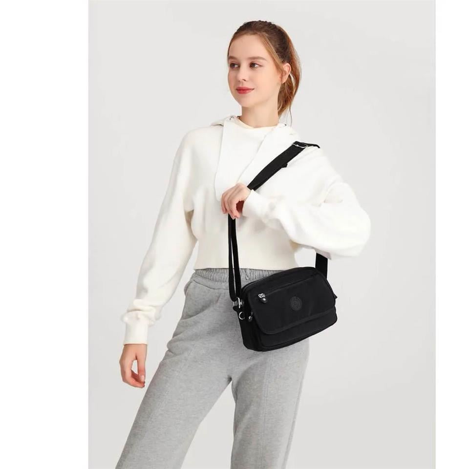 3166-KrSmart BagsBel Çantası & FreeBagSmart Bags 3166 Çapraz Çanta Siyah