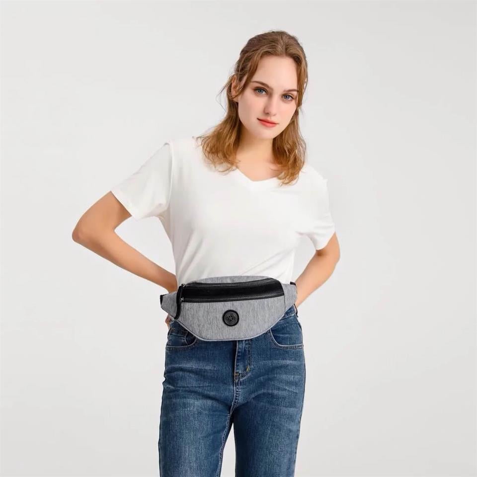 3030-KmsSmart BagsBel Çantası & FreeBagSmart Bags 3030 Bel Çantası & FreeBag Gri