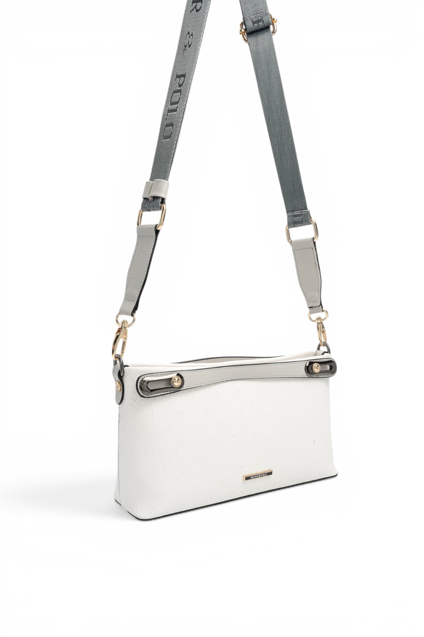 SP1288-M46_202Silver & PoloÇapraz ÇantaSilver & Polo SP1288 Kadın Çapraz Çanta Beyaz-A.Gri