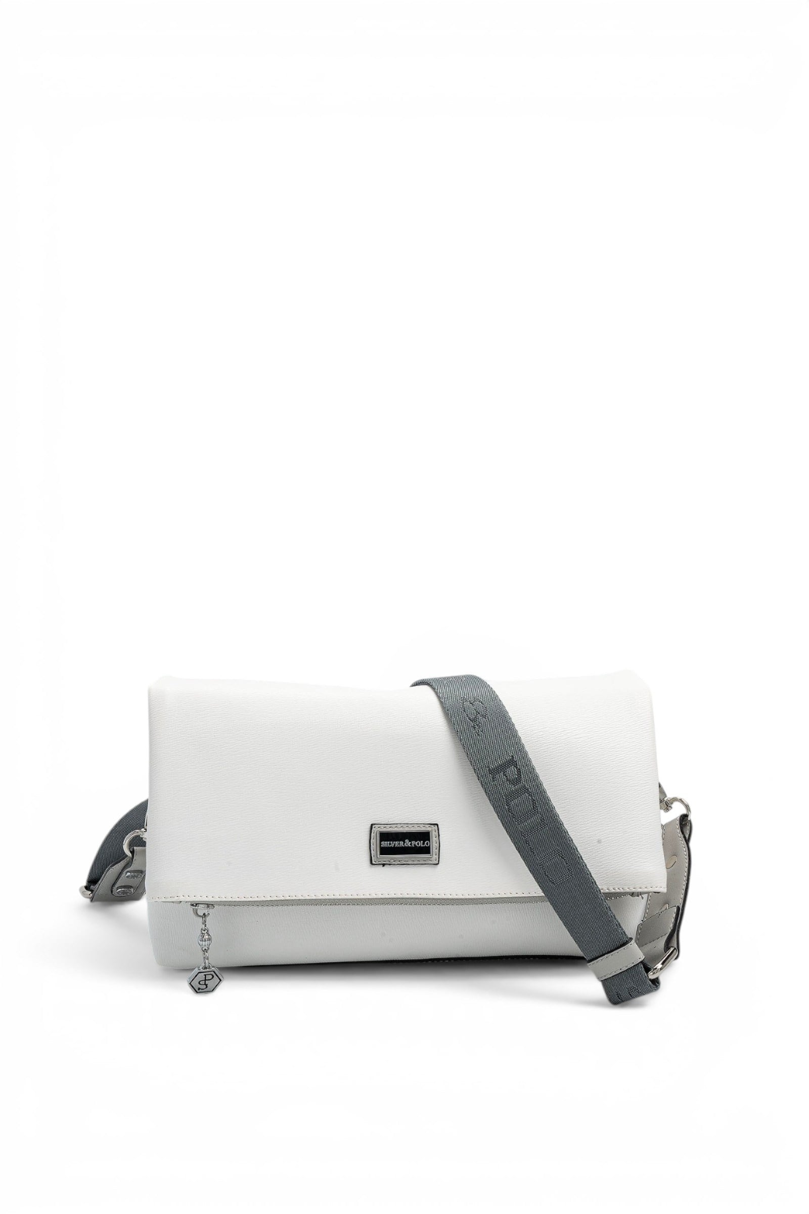 SP1278-M105_202Silver & PoloÇapraz ÇantaSilver & Polo SP1278 Kadın Çapraz Çanta Beyaz-A.Gri