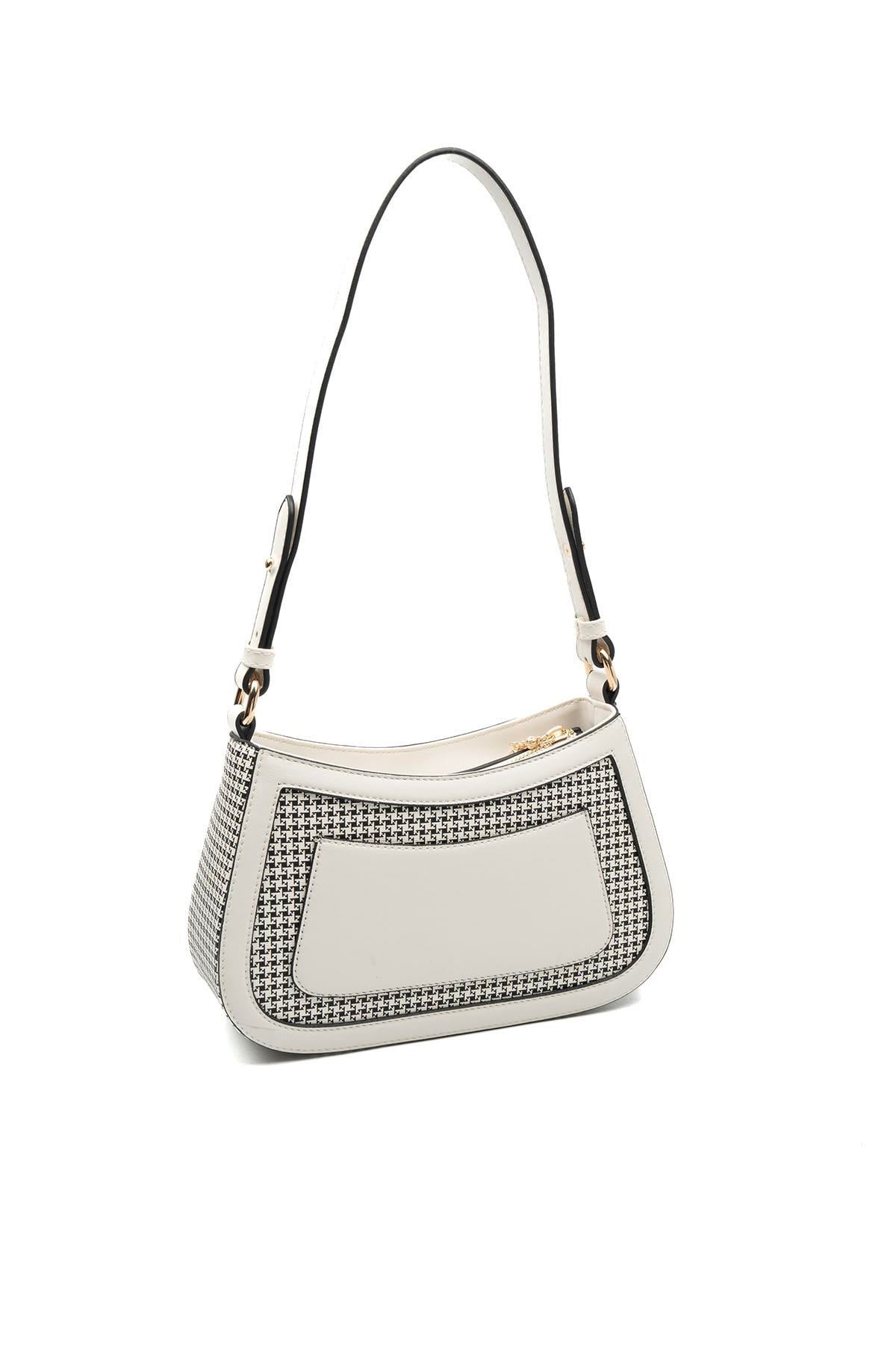 SP1132-M204Silver & PoloÇapraz ÇantaSilver & Polo SP1132 Kadın Çapraz Çanta Siyah-Kemik