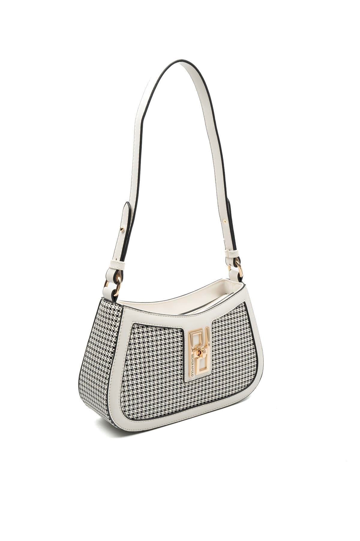 SP1132-M204Silver & PoloÇapraz ÇantaSilver & Polo SP1132 Kadın Çapraz Çanta Siyah-Kemik