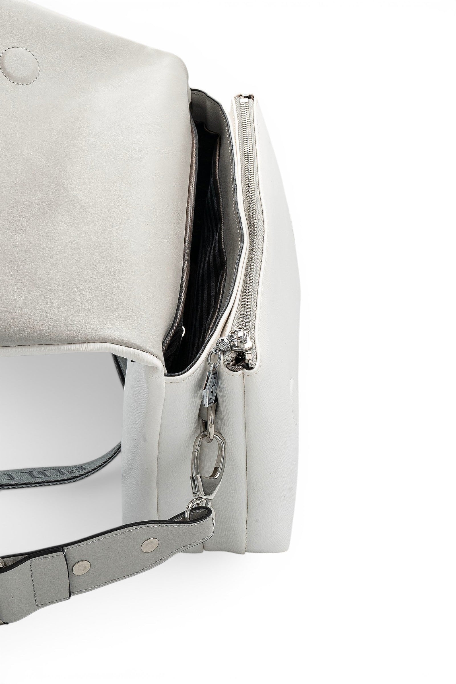 SP1278-M105_202Silver & PoloÇapraz ÇantaSilver & Polo SP1278 Kadın Çapraz Çanta Beyaz-A.Gri