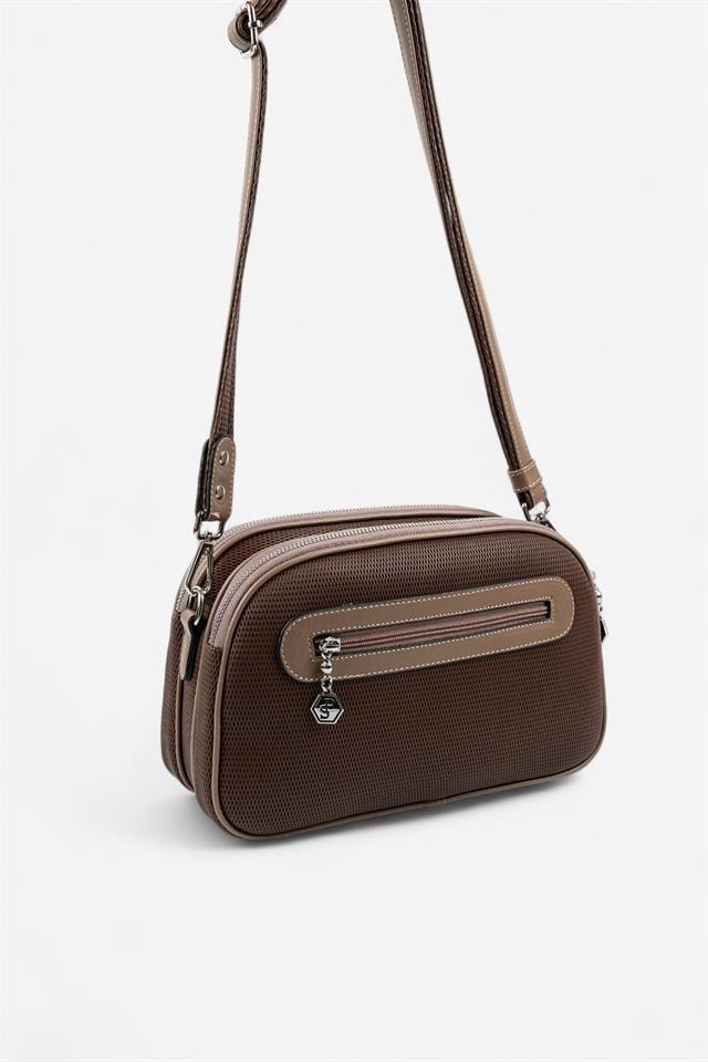 SP745-M86Silver & PoloÇapraz ÇantaSilver & Polo SP745 Kadın Çapraz Çanta Kahve-Vizon