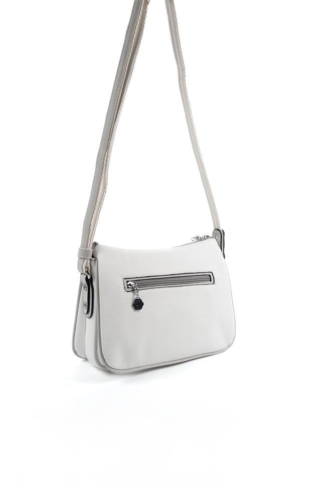 SP818-M86Silver & PoloÇapraz ÇantaSilver & Polo SP818 Kadın Çapraz Çanta Beyaz-A.Gri